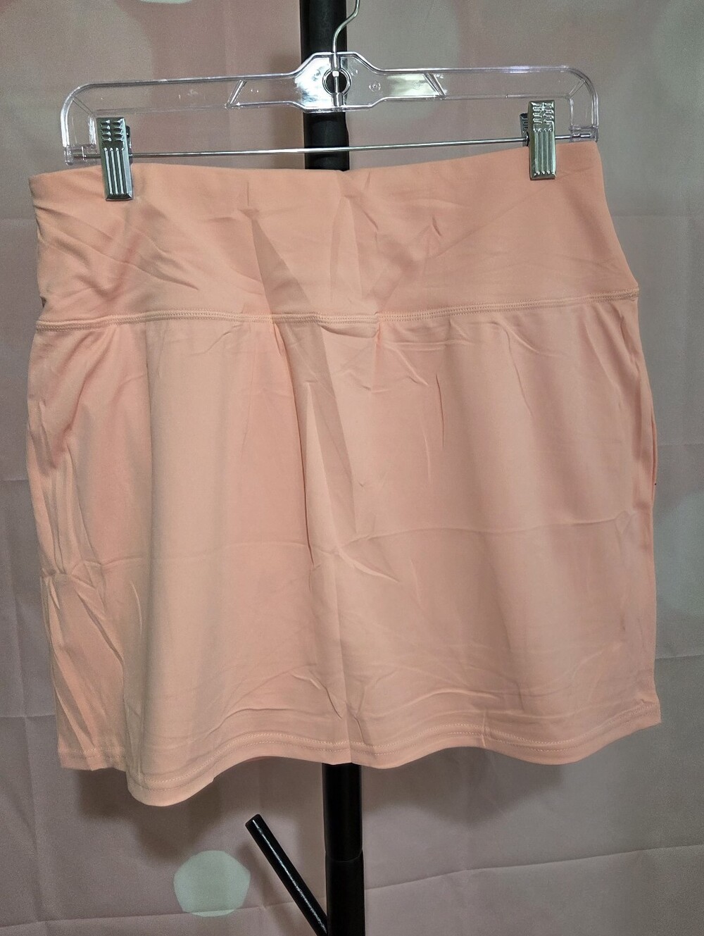 Women's Peach Active Skort - Lightweight Performance Skirt Large NWOT